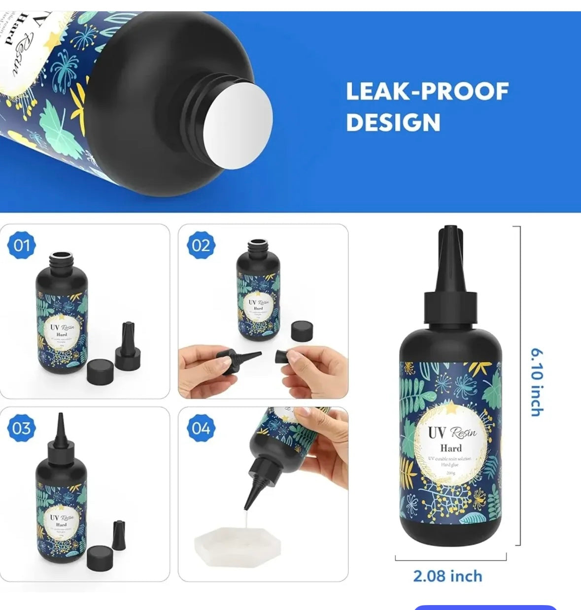 Ultra clear UV RESIN HARD