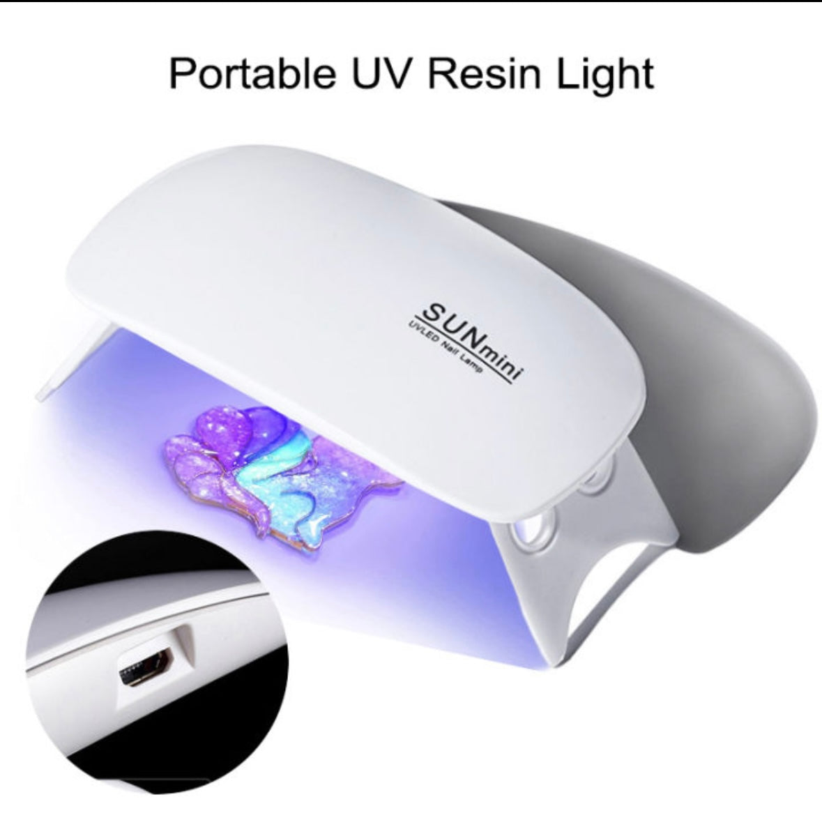 Uv lamp for uv resin