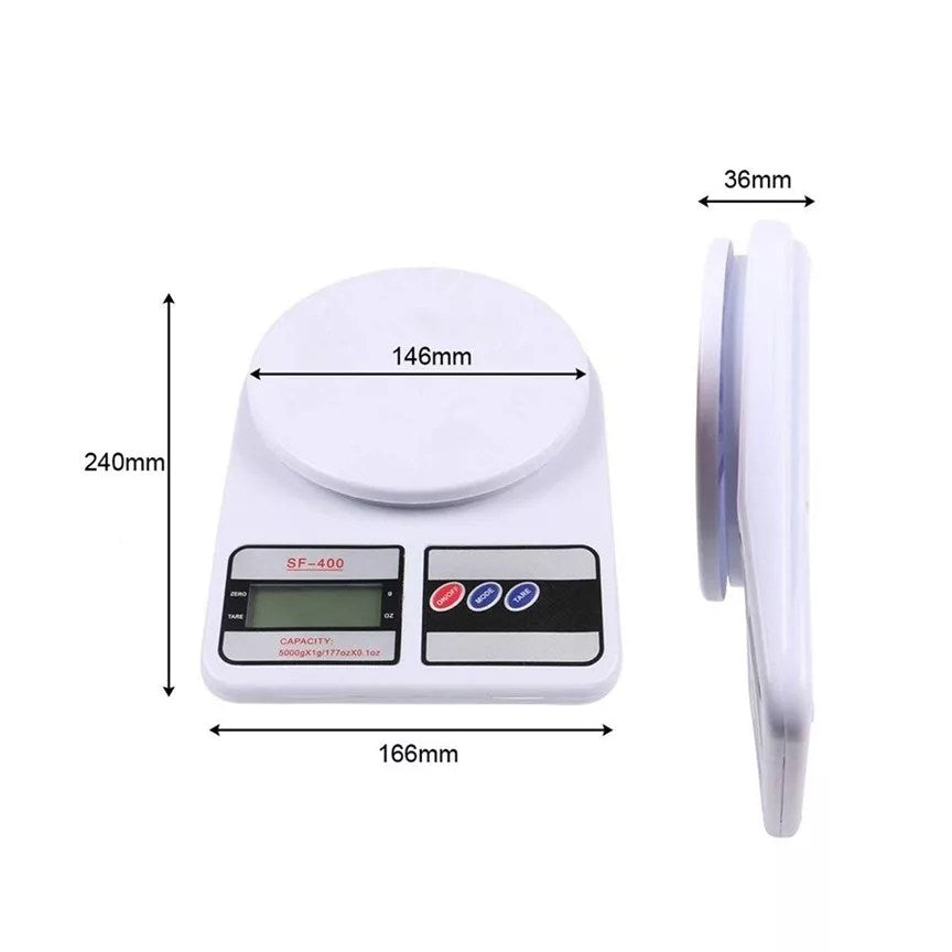 Digital kitchen scale with led ( SF 400)