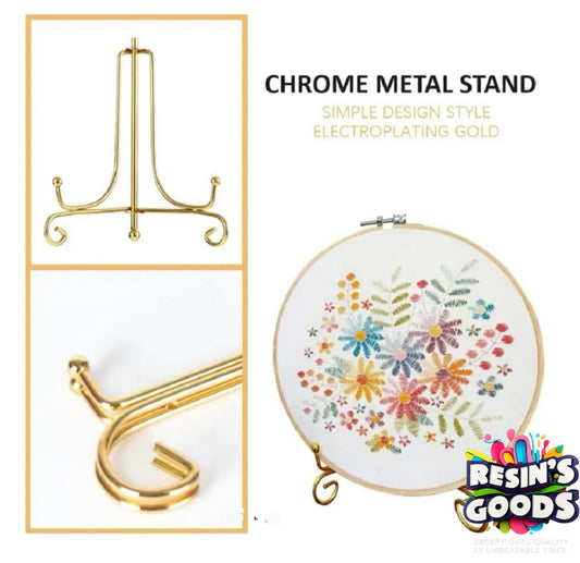 Metal display stand